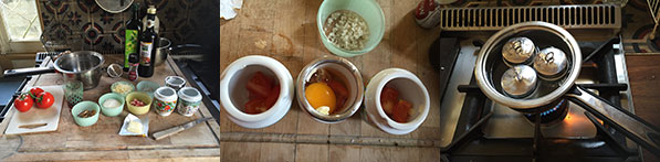 Préparation des Egg Coddlers